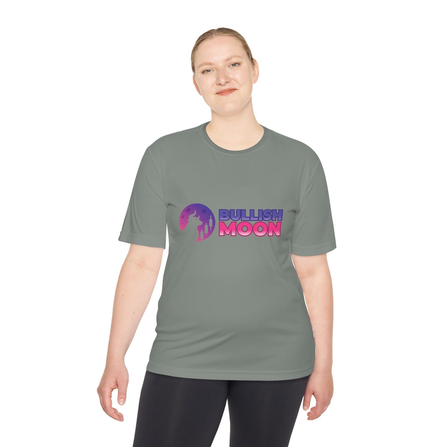 Bullish Moon Unisex Moisture Wicking Tee