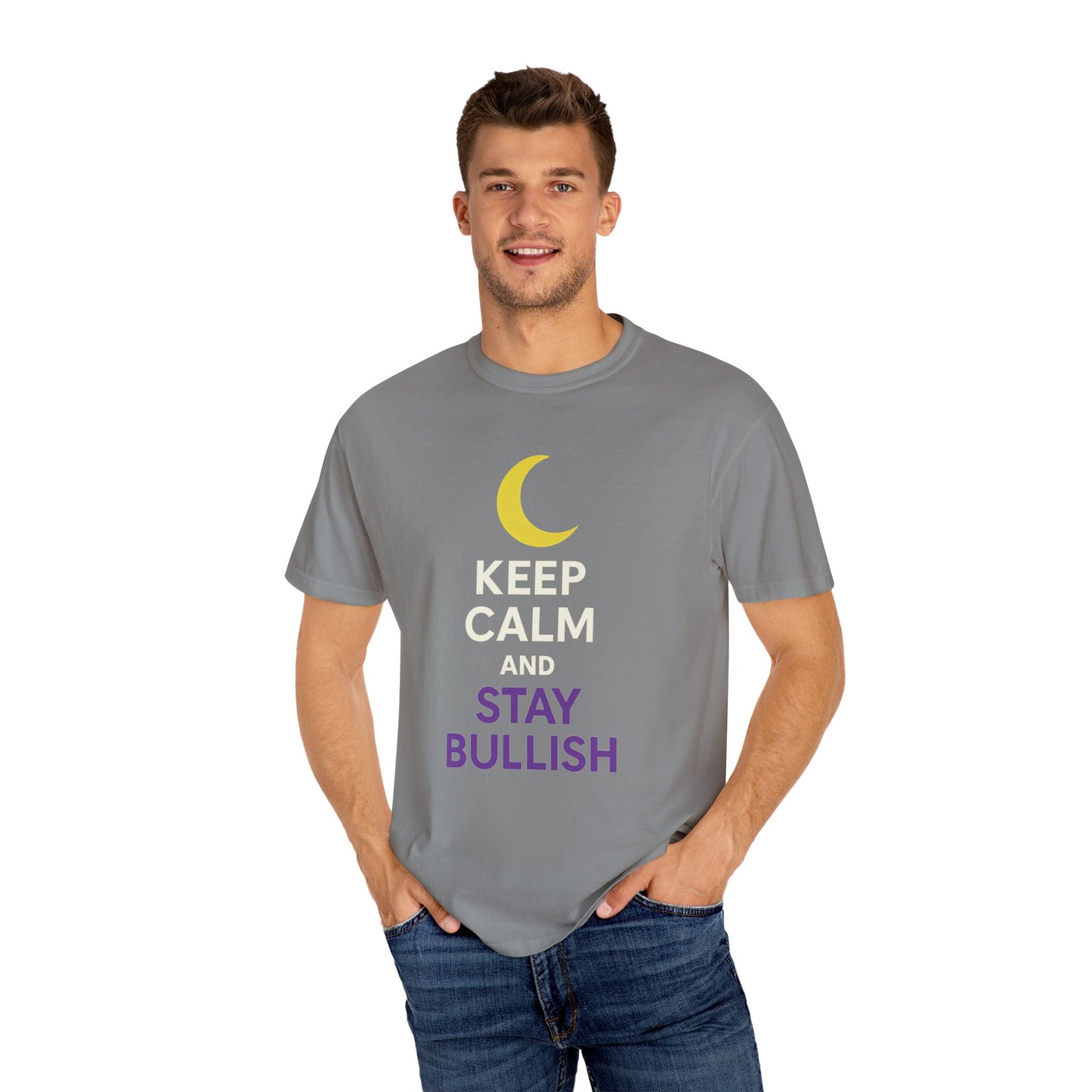 Bullish Moon Unisex Keep Calm T-Shirt