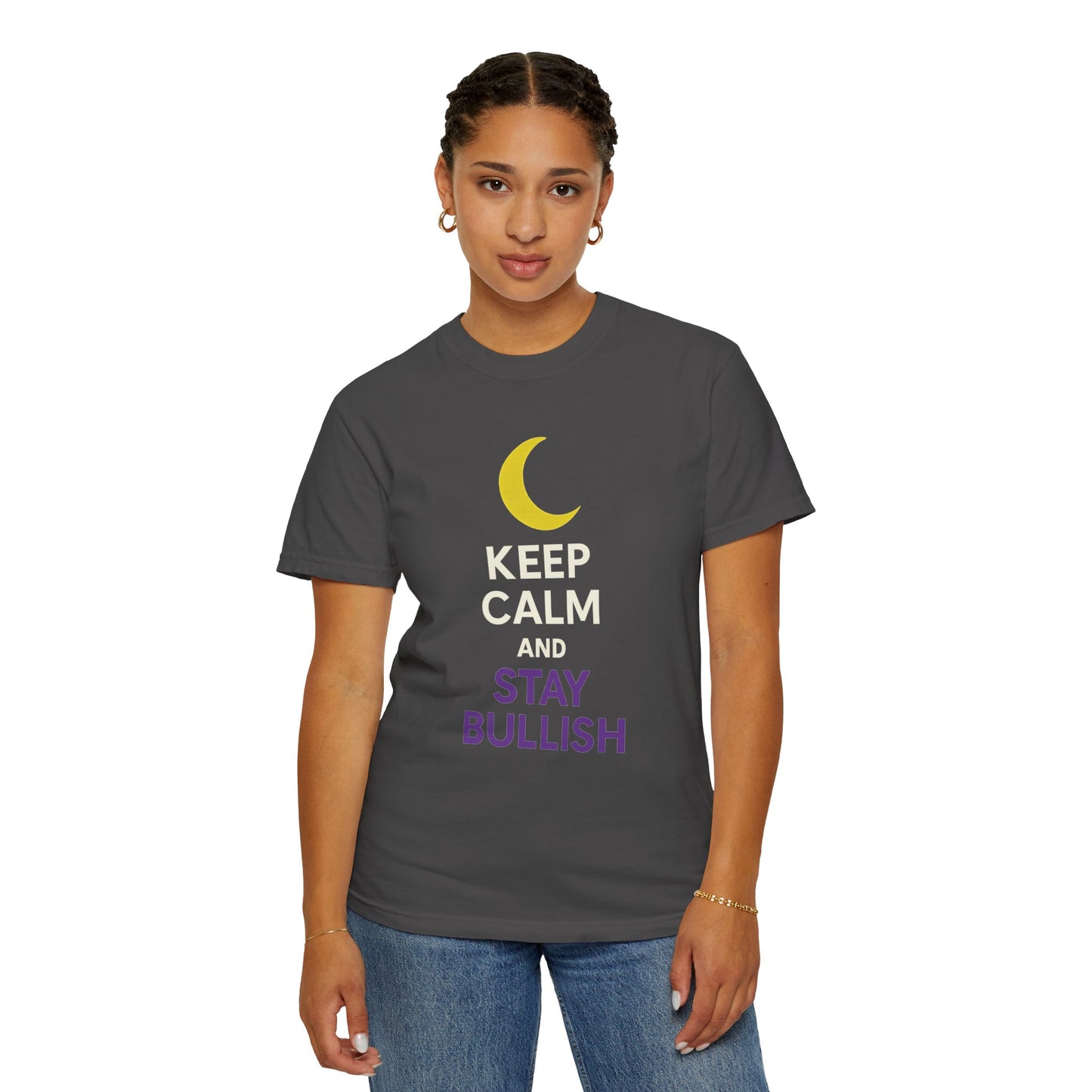 Bullish Moon Unisex Keep Calm T-Shirt