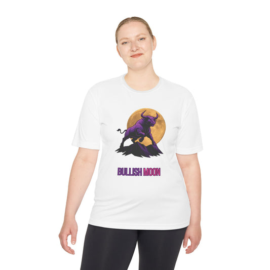 Bullish Moon Unisex Moisture Wicking Tee