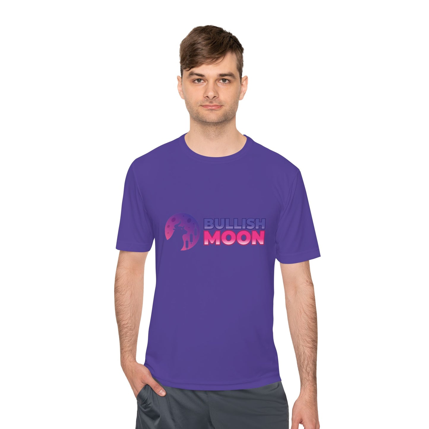 Bullish Moon Unisex Moisture Wicking Tee