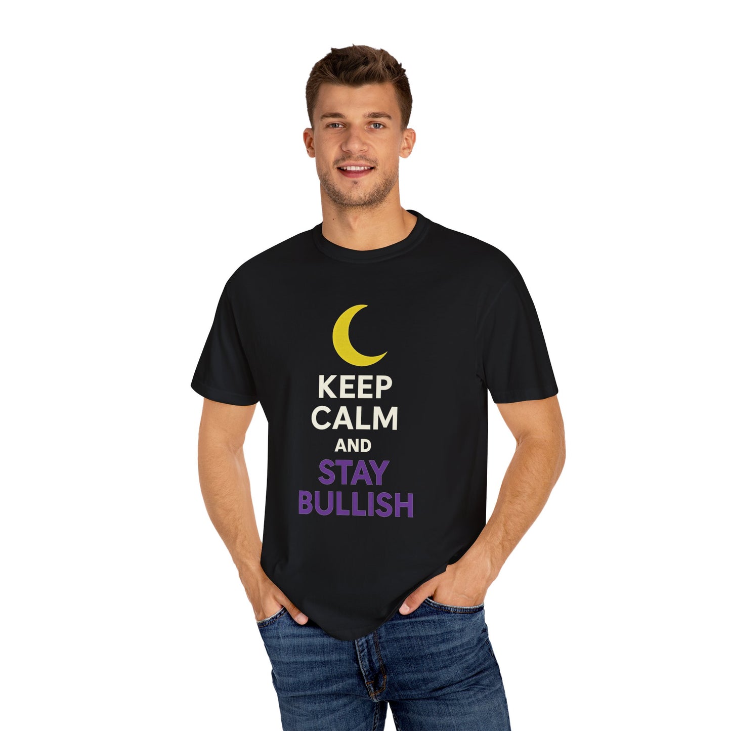 Bullish Moon Unisex Keep Calm T-Shirt