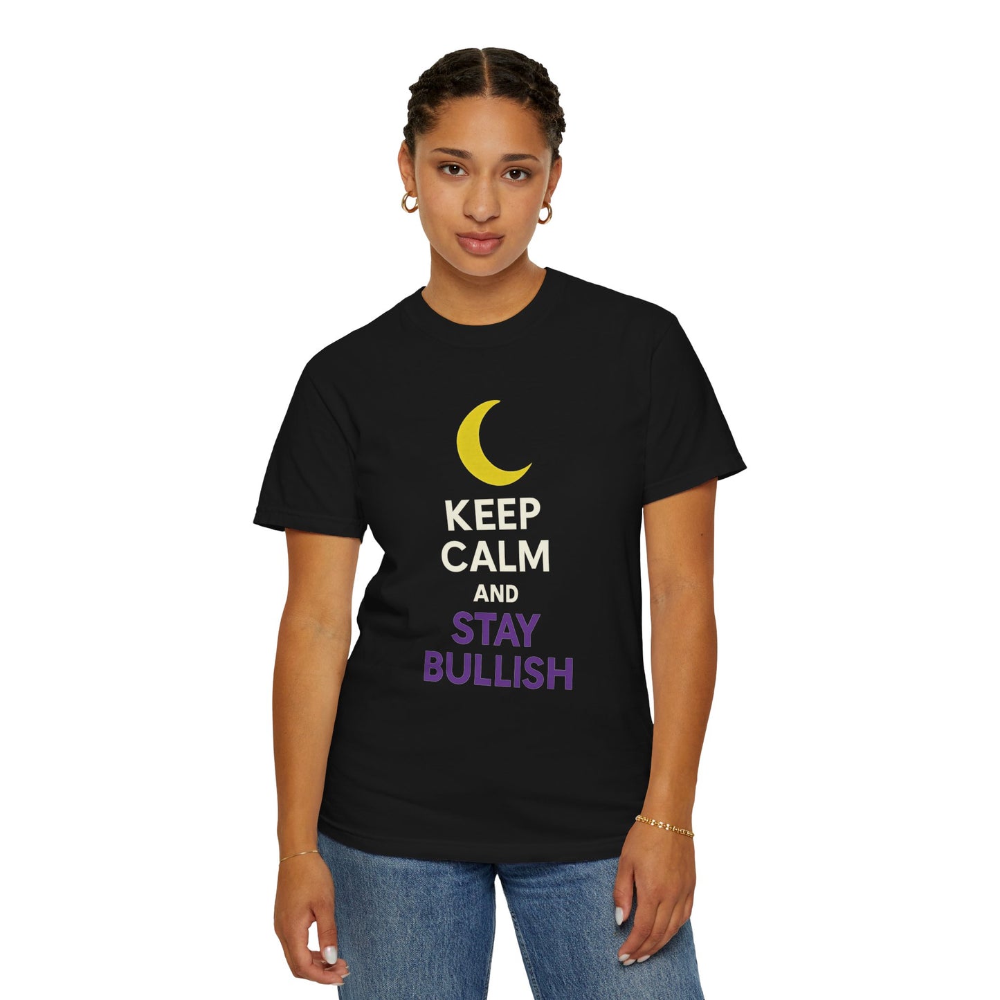 Bullish Moon Unisex Keep Calm T-Shirt