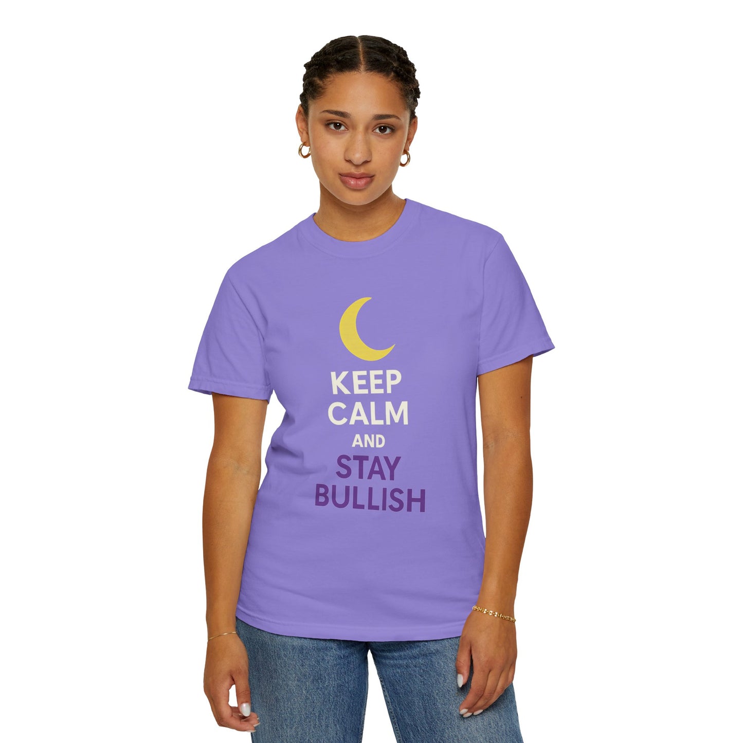 Bullish Moon Unisex Keep Calm T-Shirt