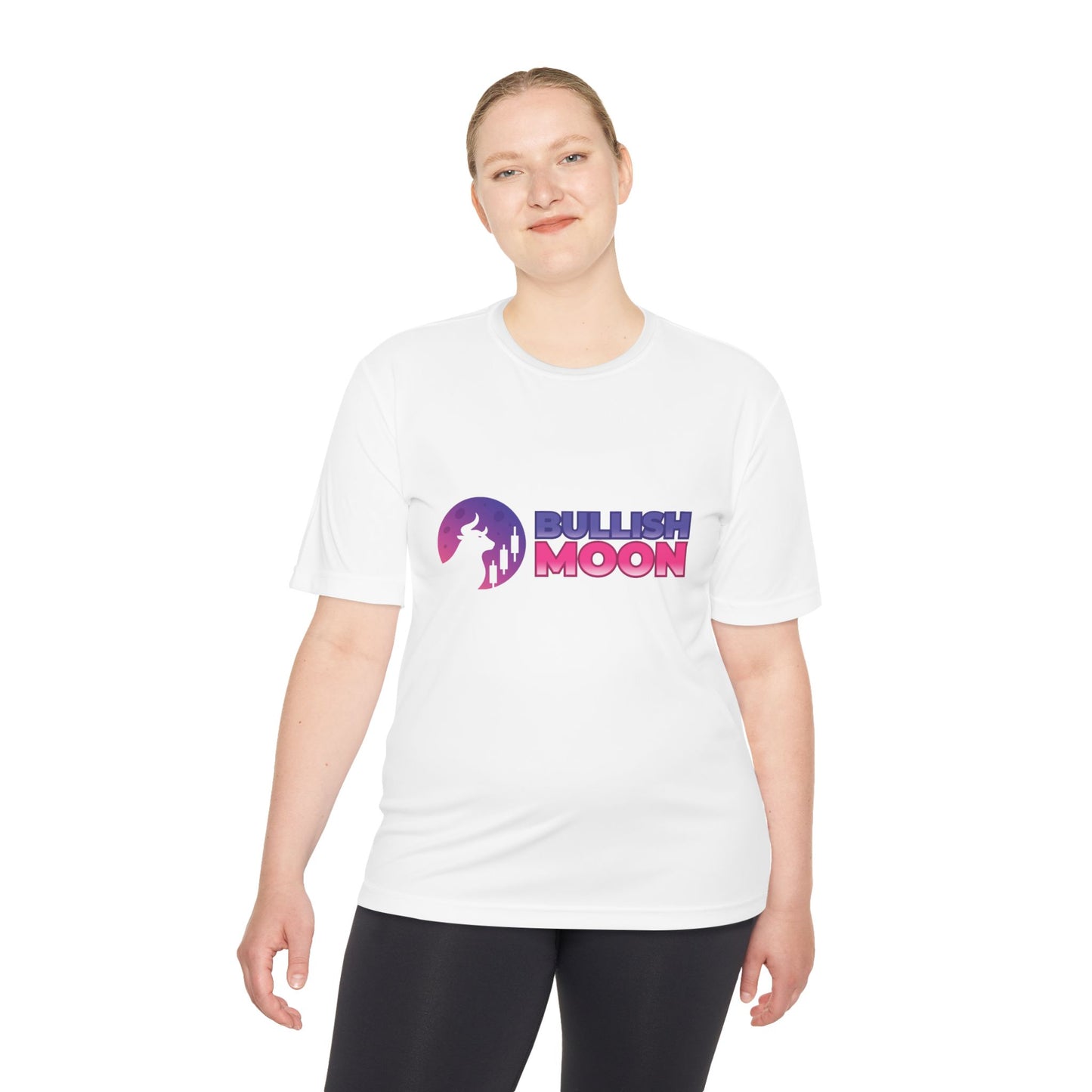 Bullish Moon Unisex Moisture Wicking Tee