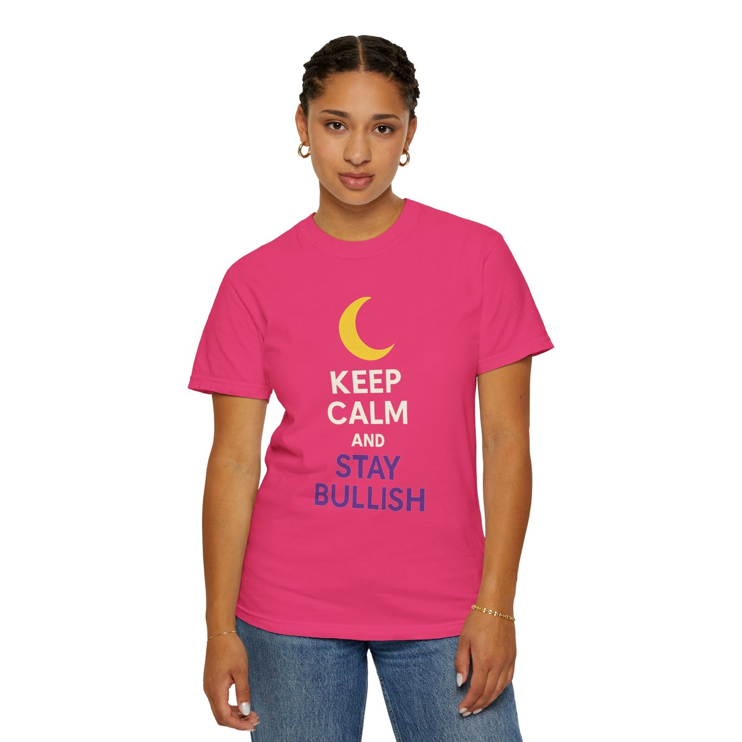 Bullish Moon Unisex Keep Calm T-Shirt