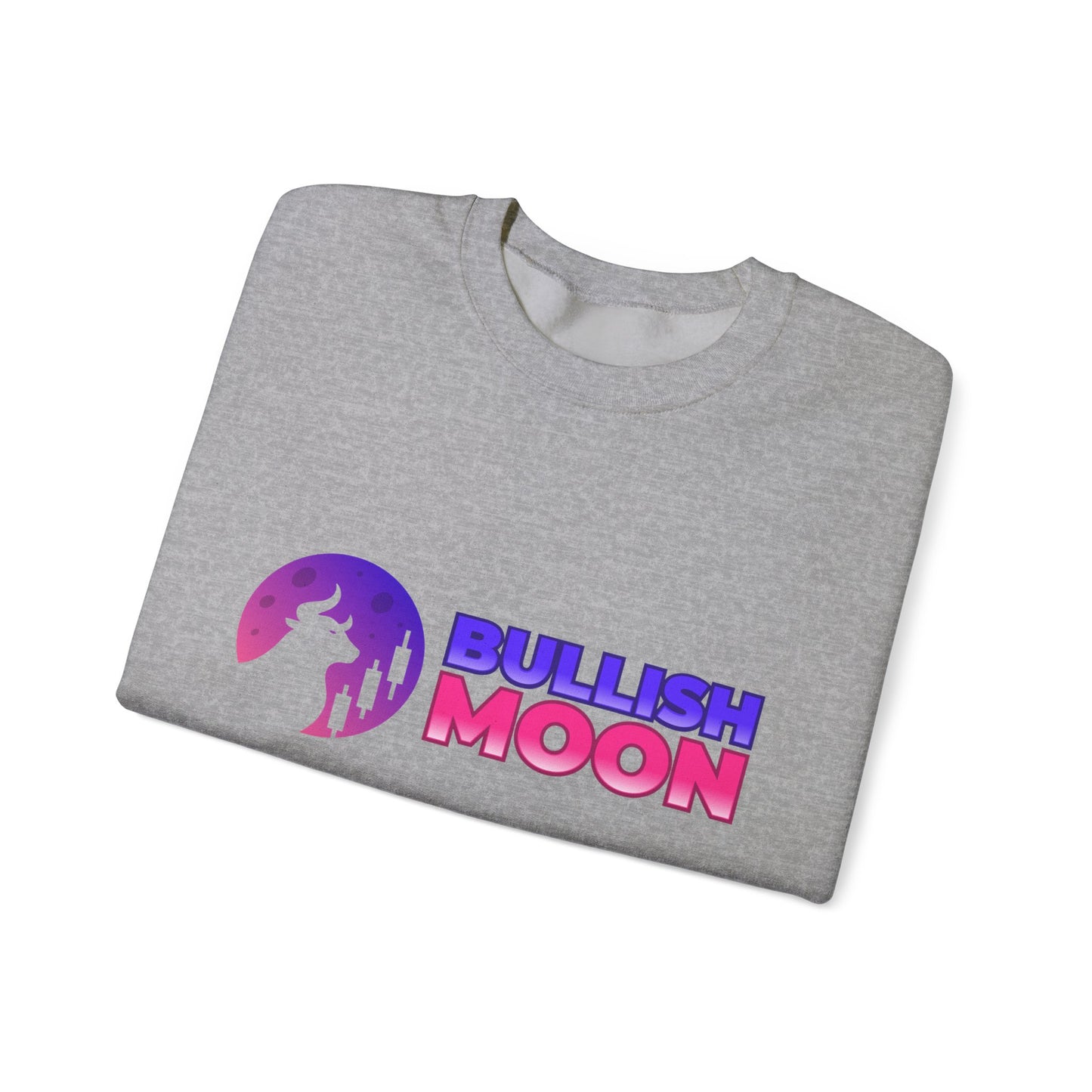 Bullish Moon Unisex Heavy Blend⢠Crewneck Sweatshirt