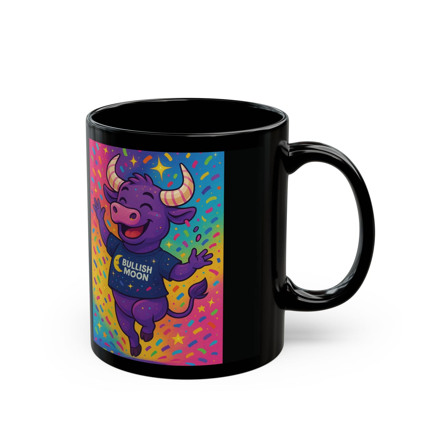 Colorful Felipe the Bull Mug
