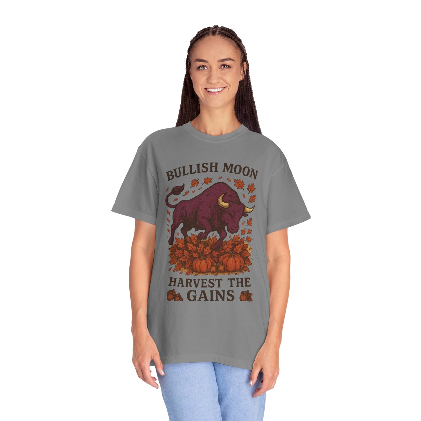 Bullish Moon Harvest the Gains Unisex T-shirt