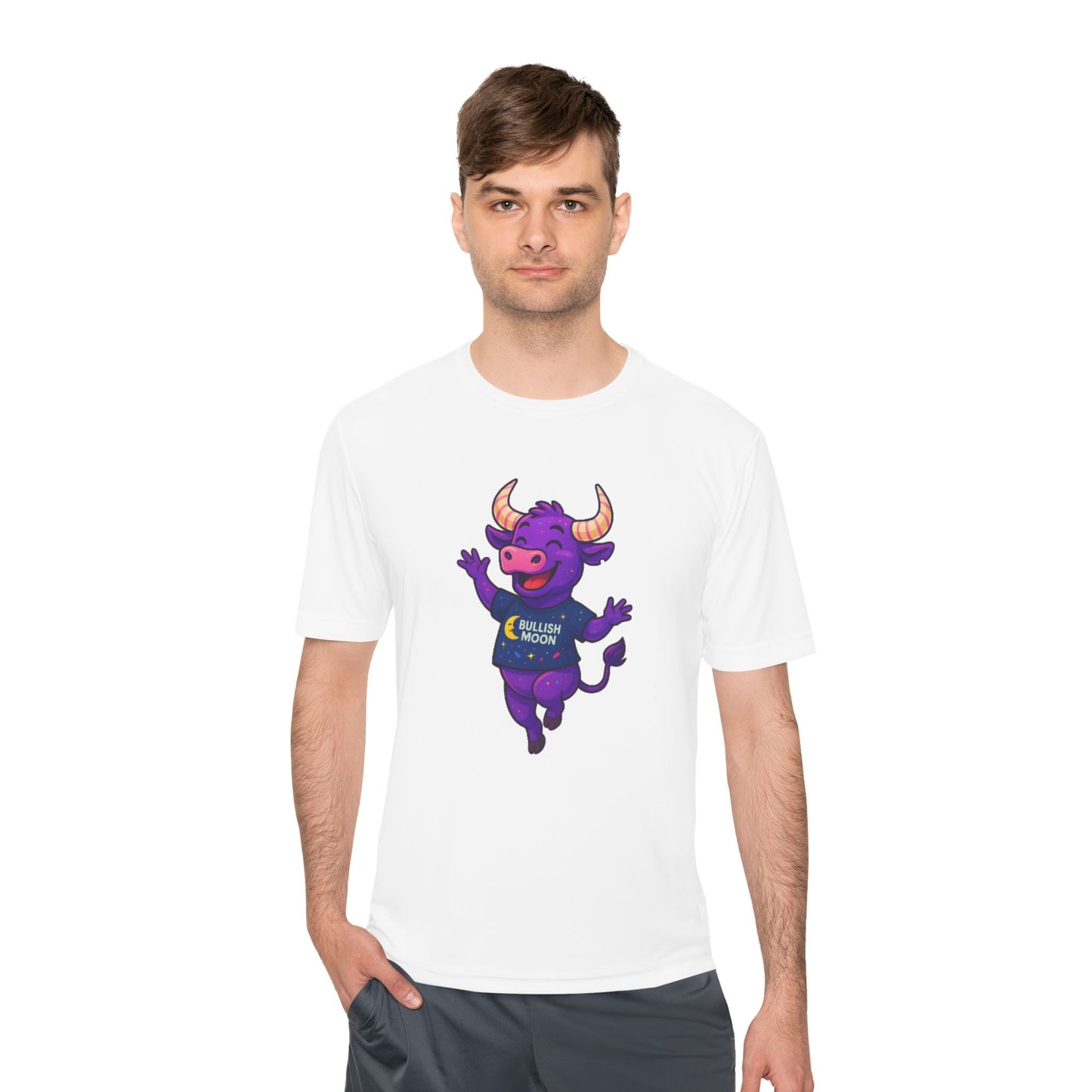 Adult Felipe The Bull Wicking Tee Shirt