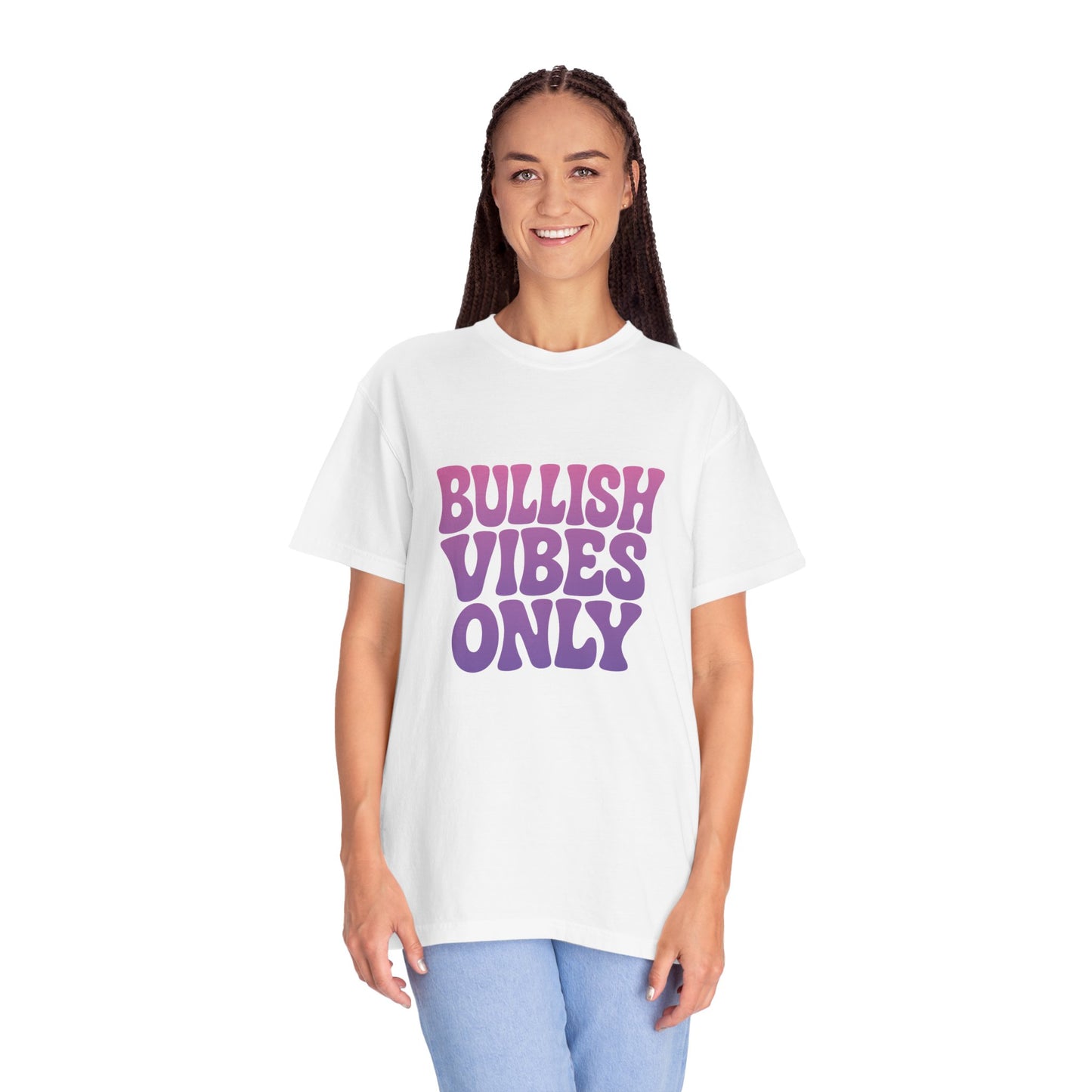 Bullish Moon Bullish Vibes Only Unisex T-Shirt
