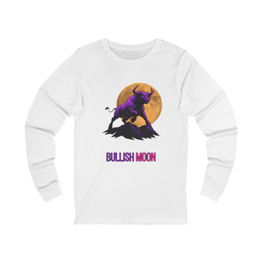 Bullish Moon Long Sleeve Unisex Tee
