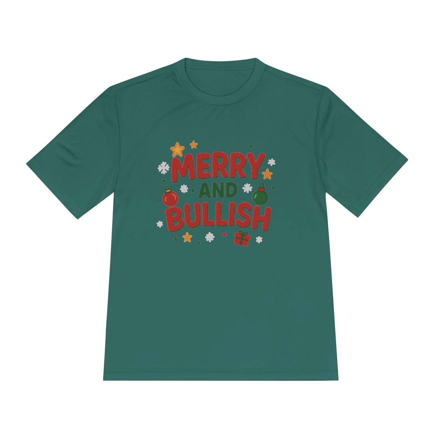 Merry and Bullish Christmas Tee