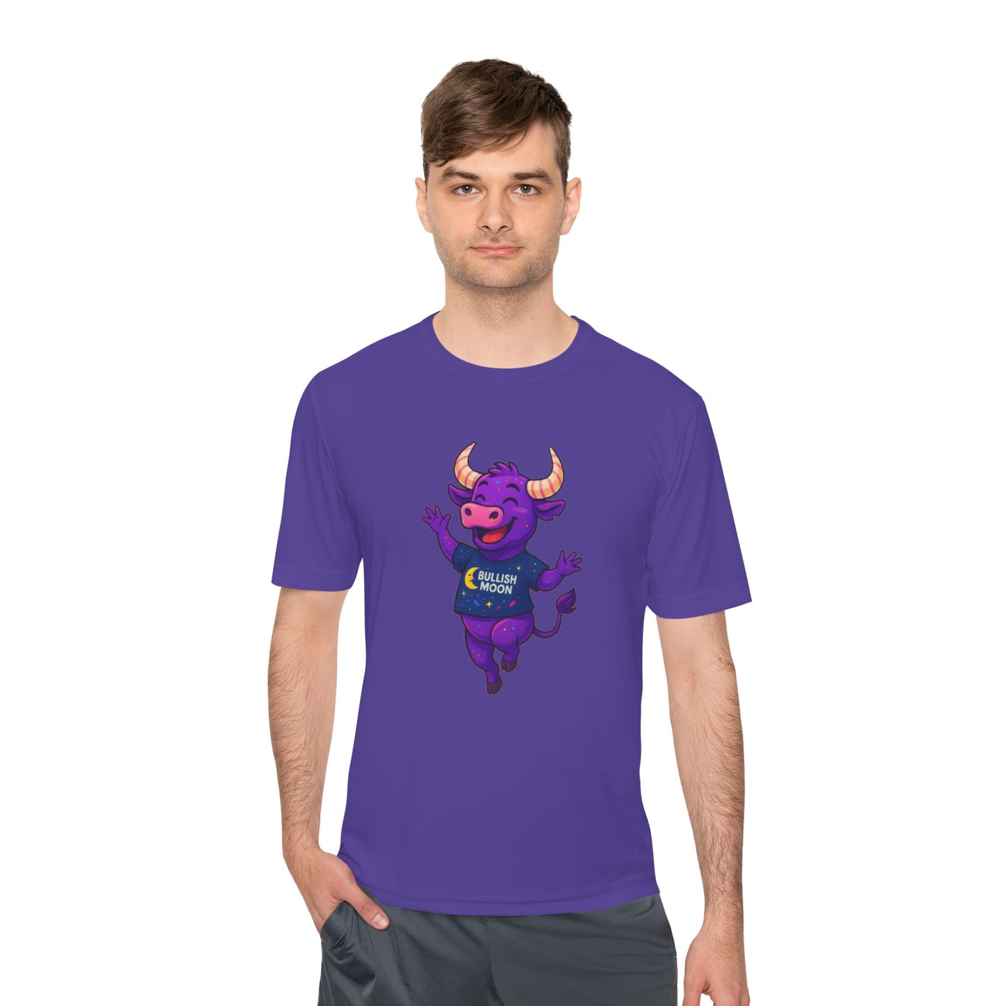 Adult Felipe The Bull Wicking Tee Shirt