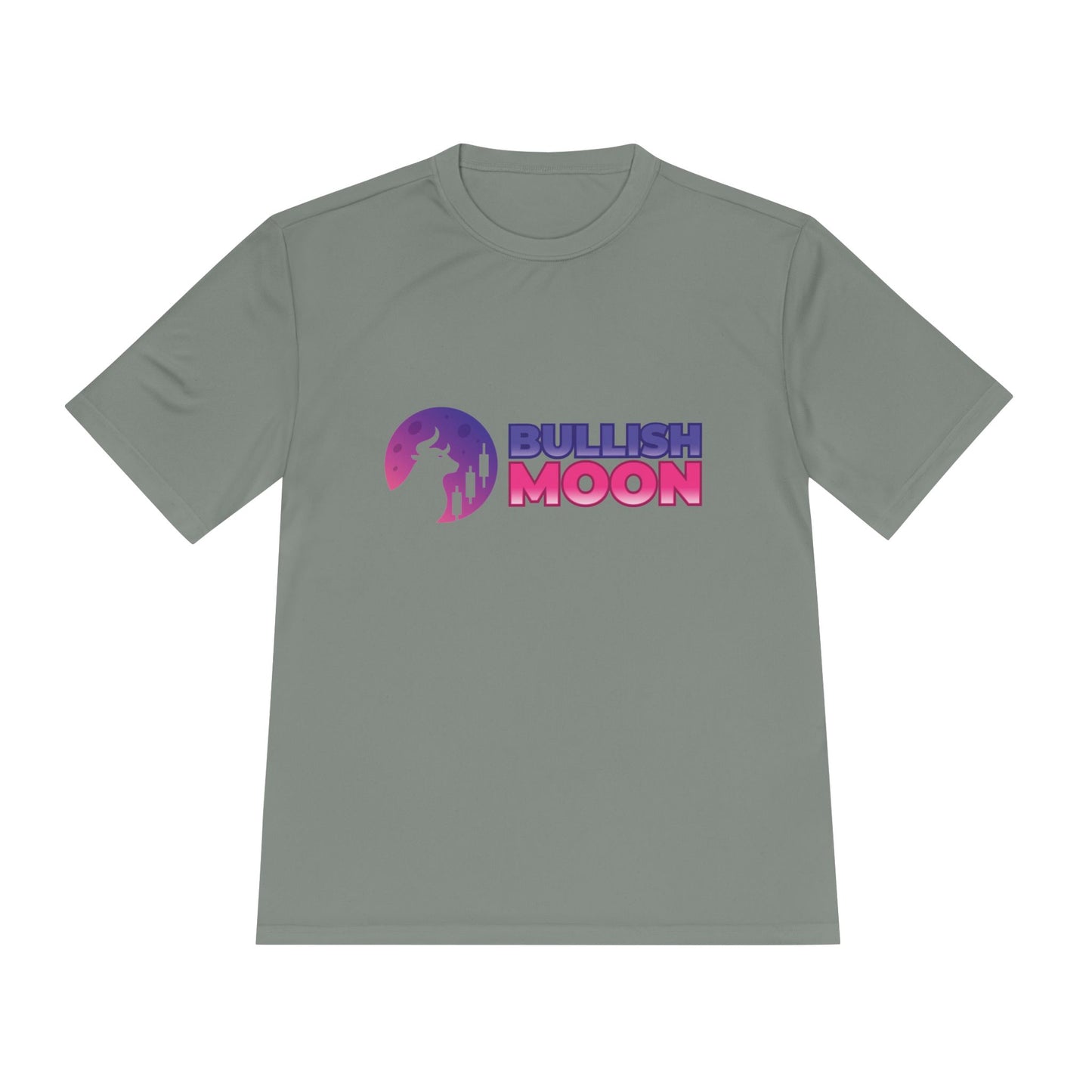 Bullish Moon Unisex Moisture Wicking Tee