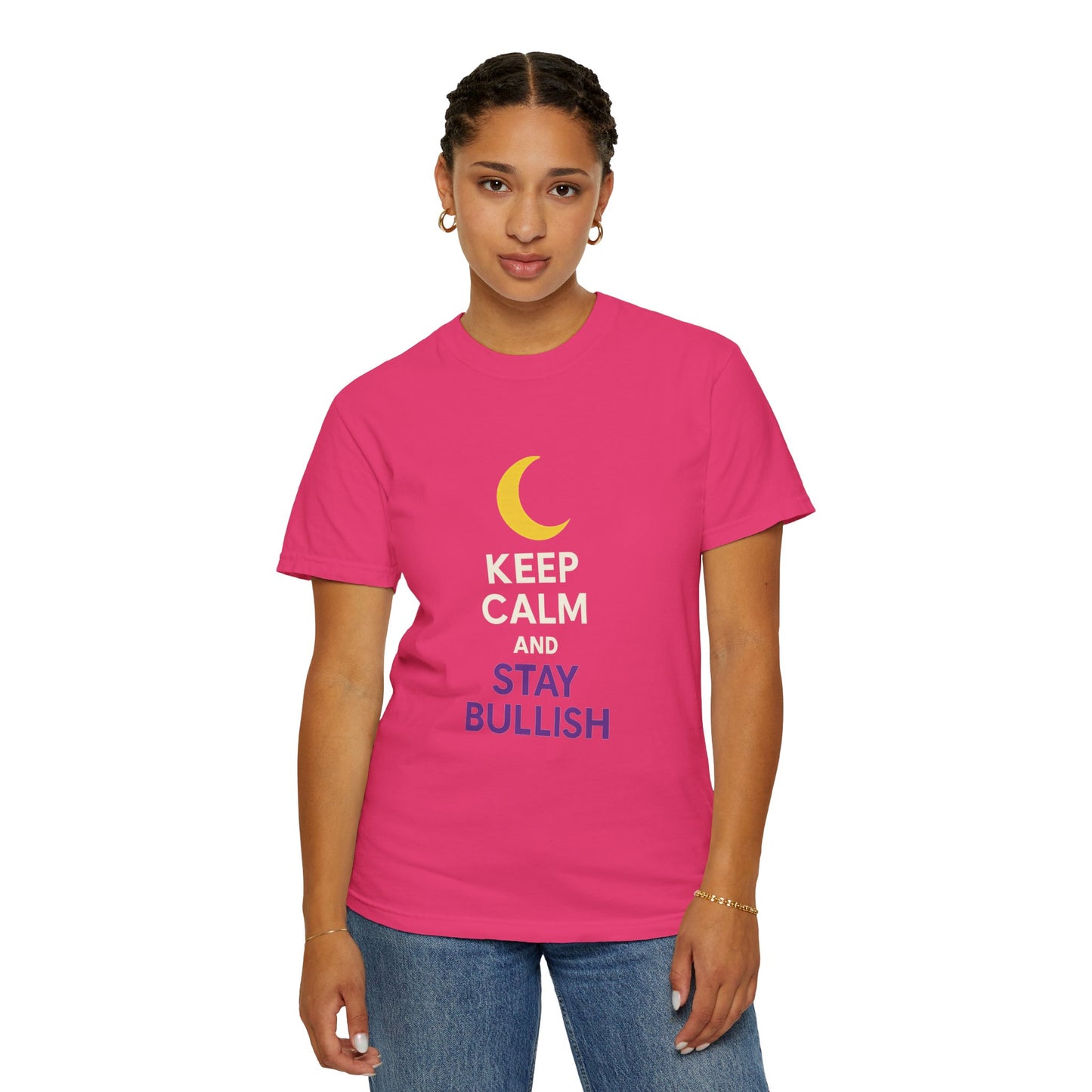 Bullish Moon Unisex Keep Calm T-Shirt