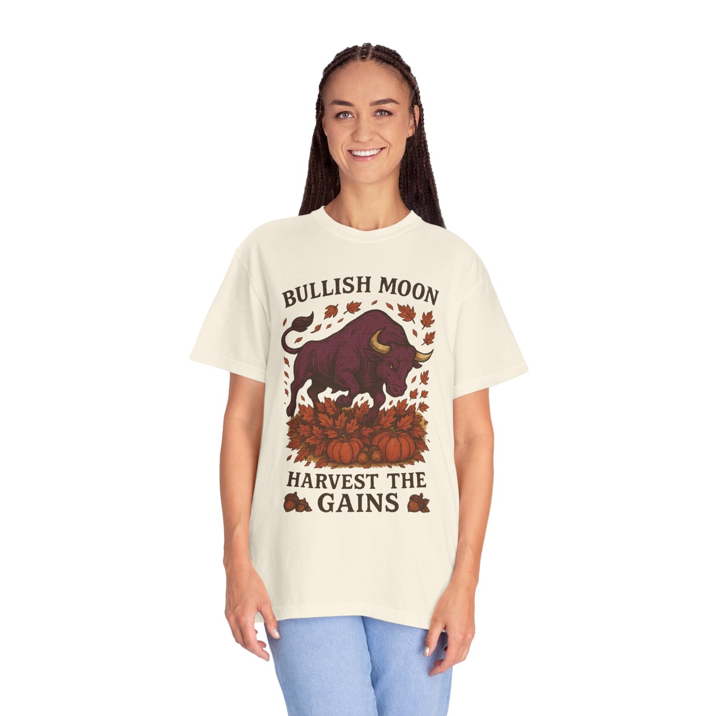 Bullish Moon Harvest the Gains Unisex T-shirt