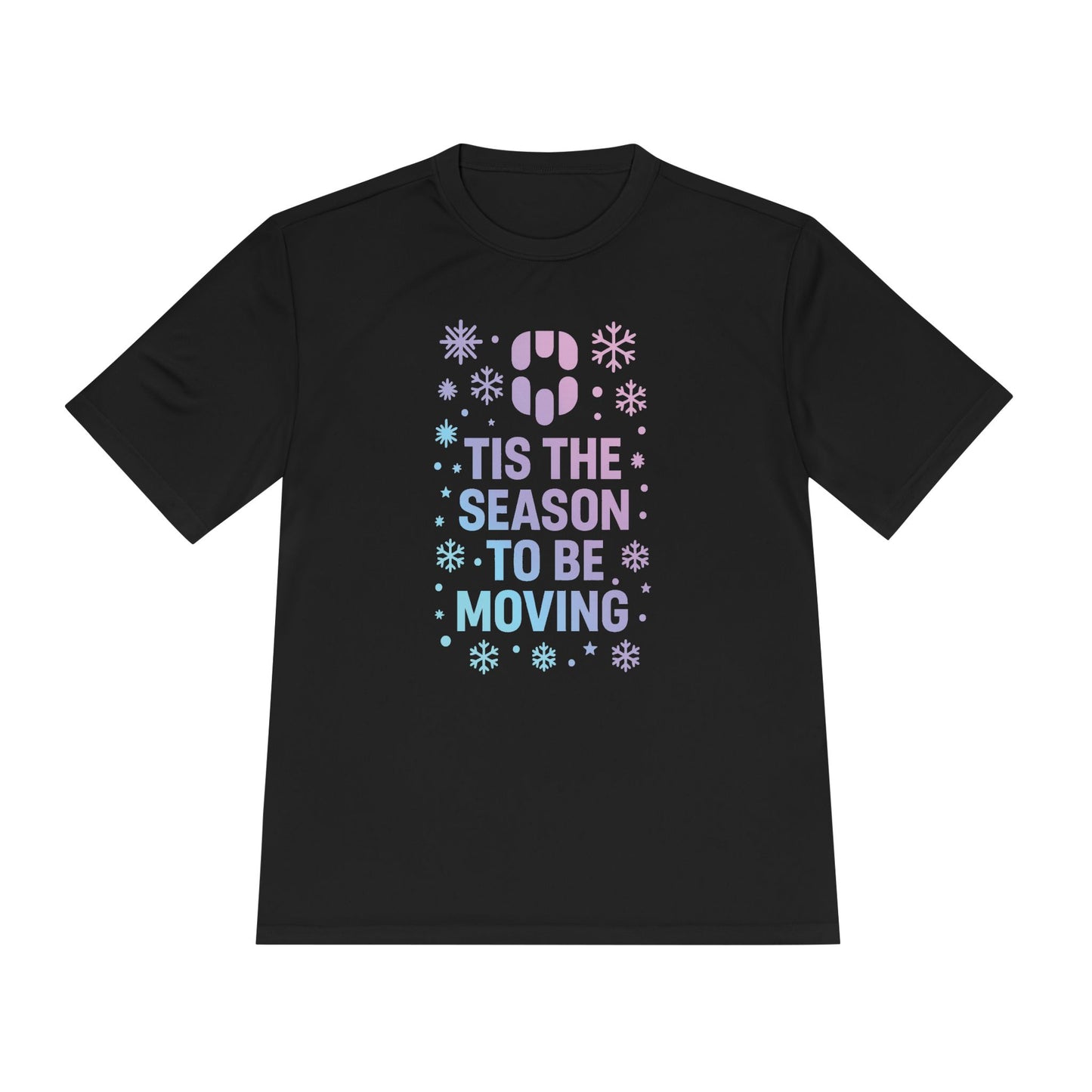T-Shirt — 'Tis the Season to Be Moving Holiday Fitness Tee