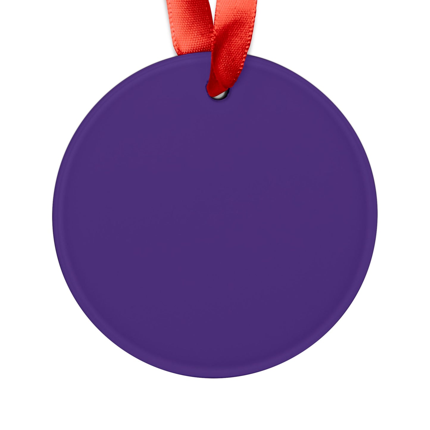 Bullish Moon Logo Acrylic Ornament with Ribbon