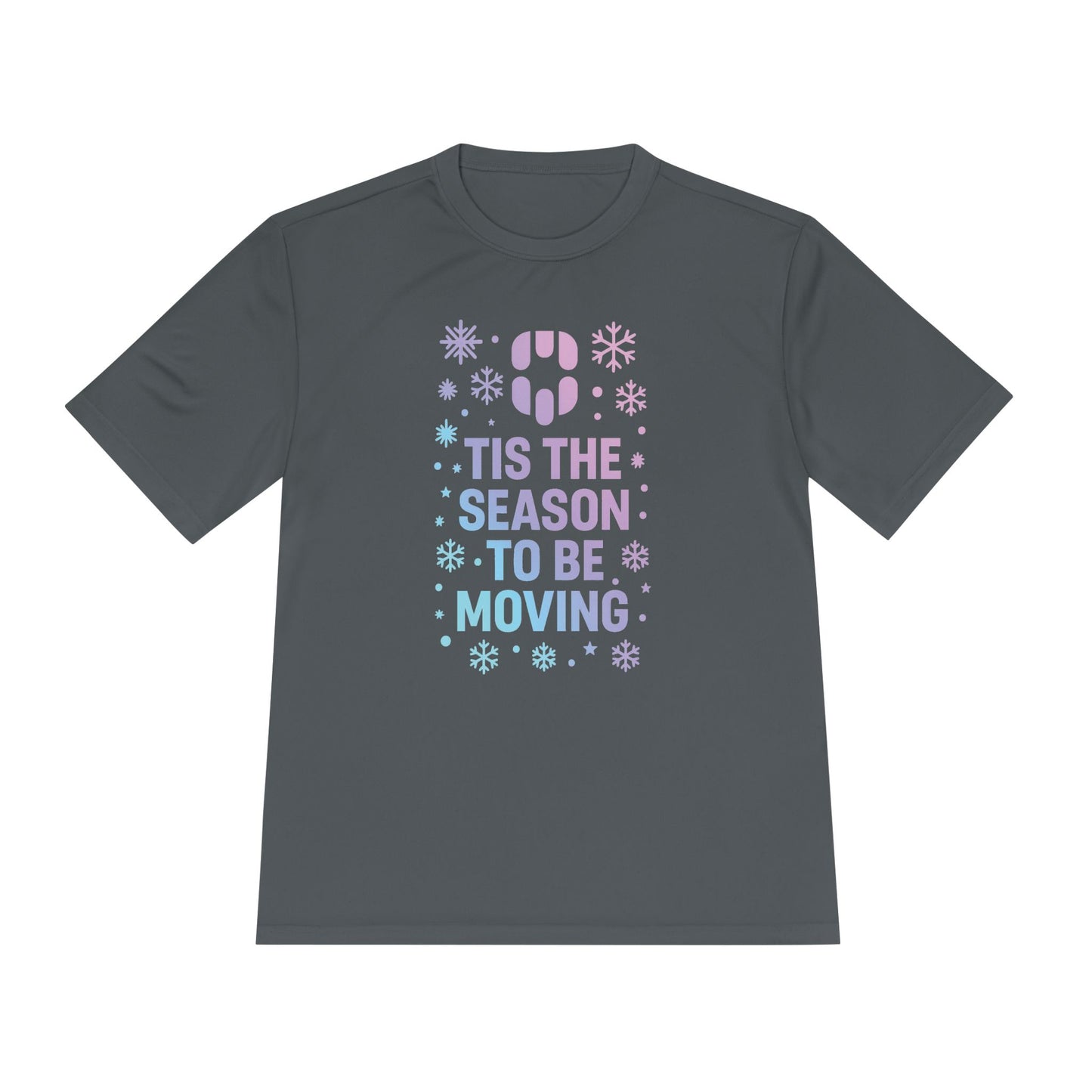 T-Shirt — 'Tis the Season to Be Moving Holiday Fitness Tee