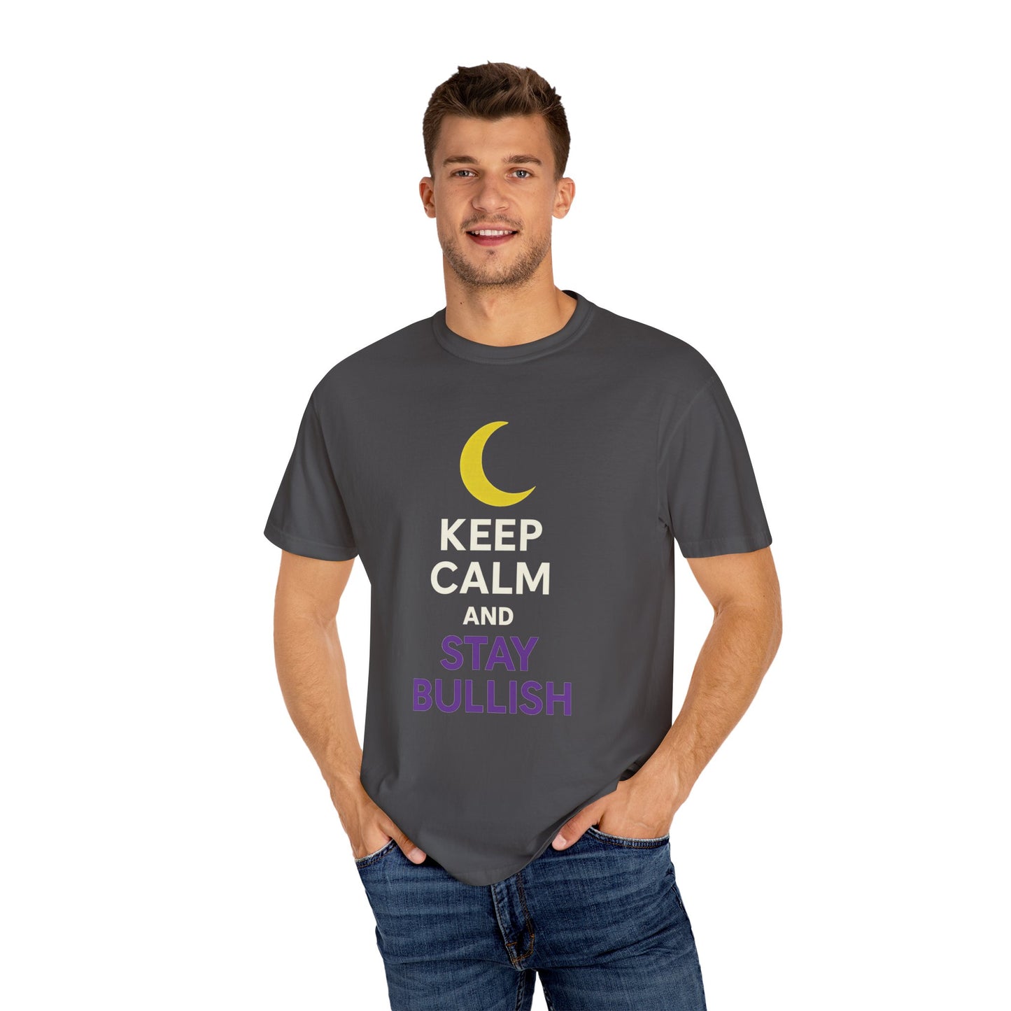 Bullish Moon Unisex Keep Calm T-Shirt