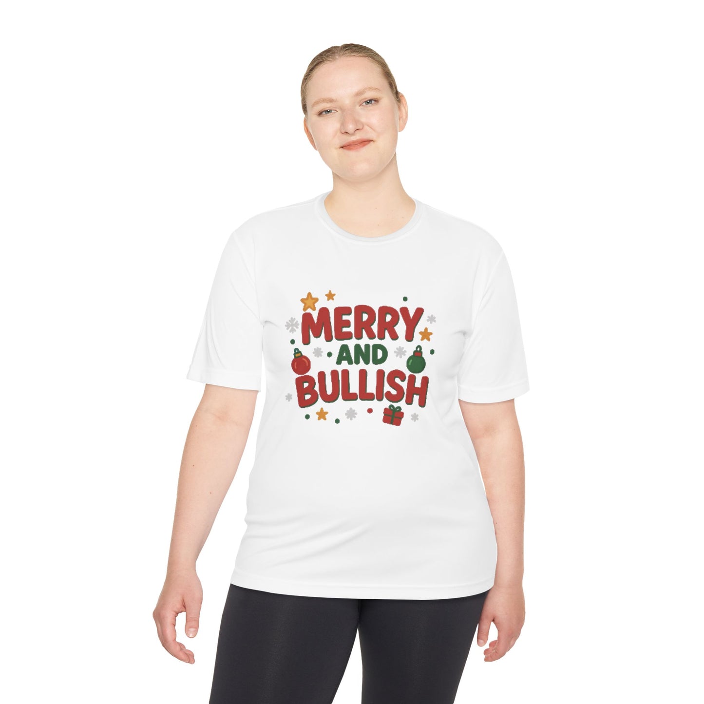 Merry and Bullish Christmas Tee