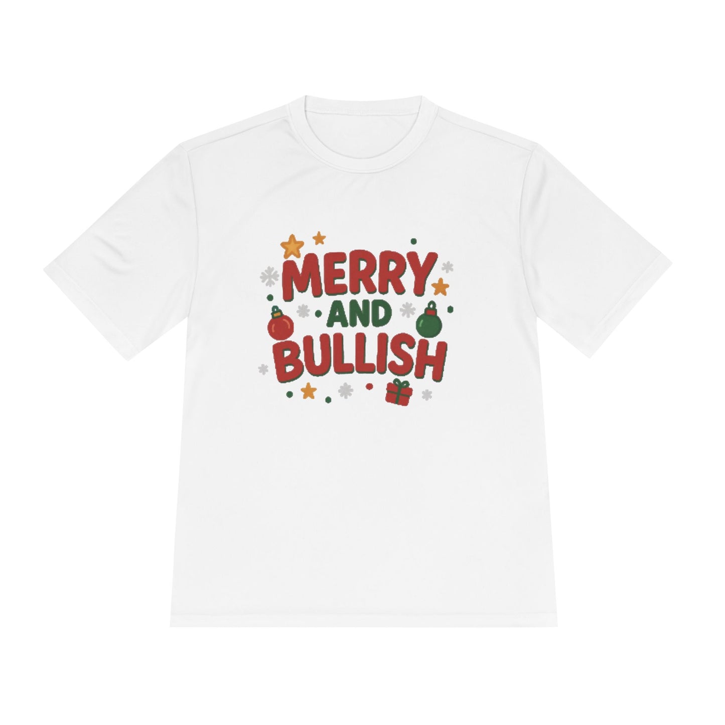 Merry and Bullish Christmas Tee
