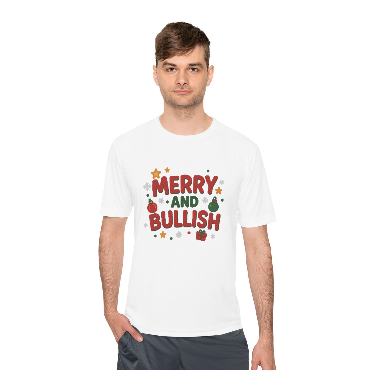 Merry and Bullish Christmas Tee