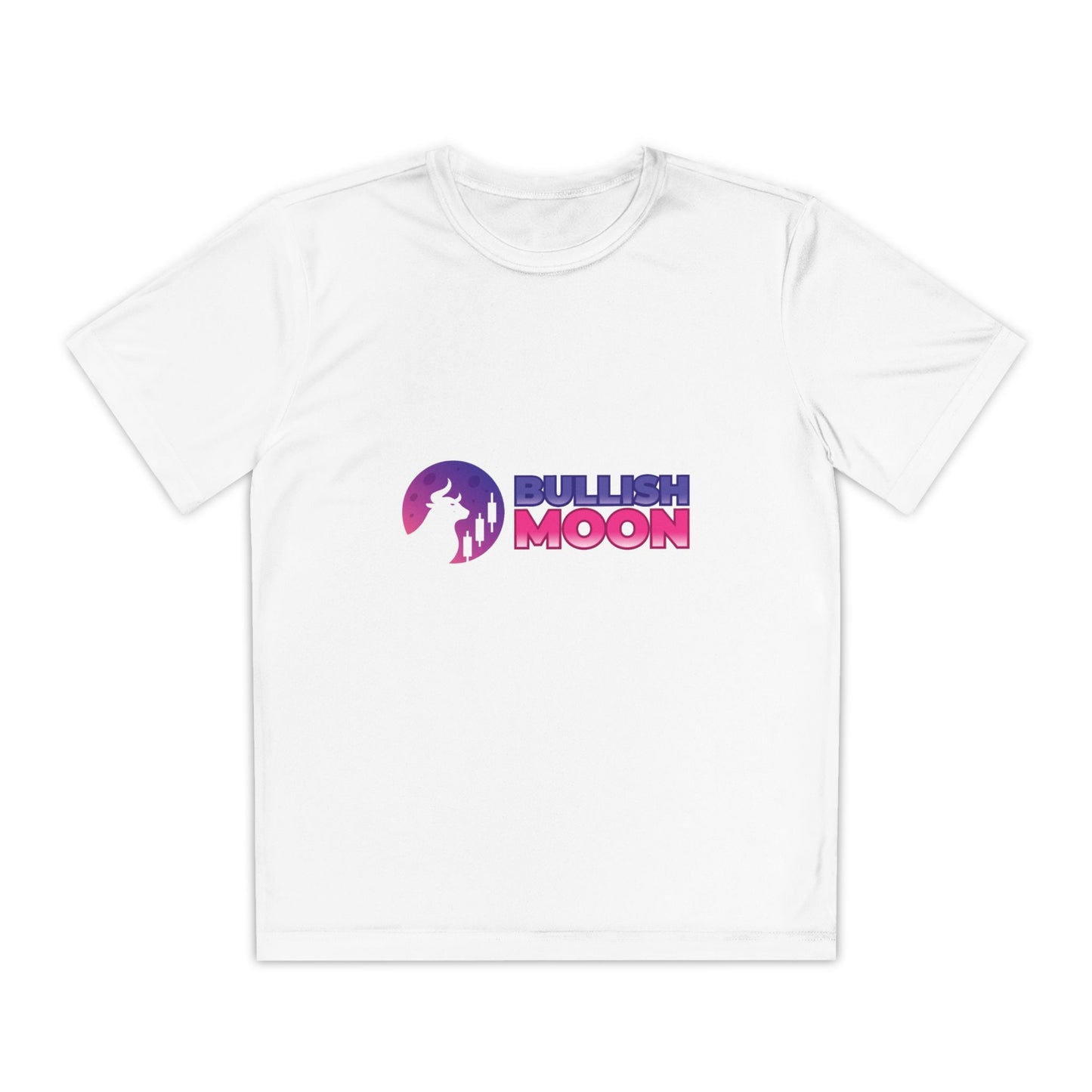 Youth T-Shirt — Bullish Moon Wicking Tee for kids