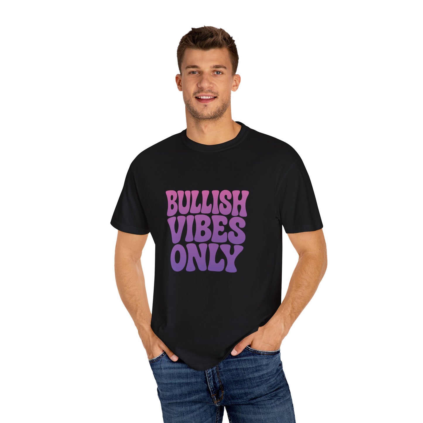 Bullish Moon Bullish Vibes Only Unisex T-Shirt