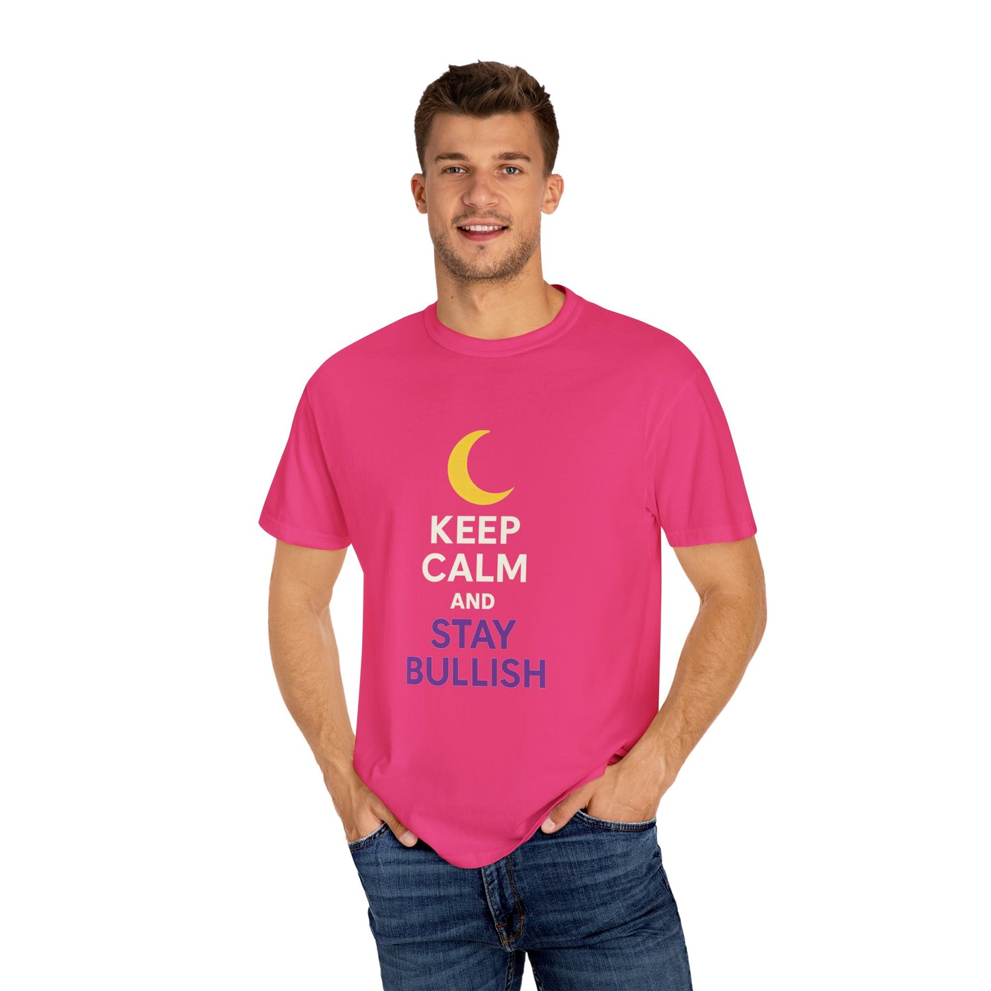 Bullish Moon Unisex Keep Calm T-Shirt