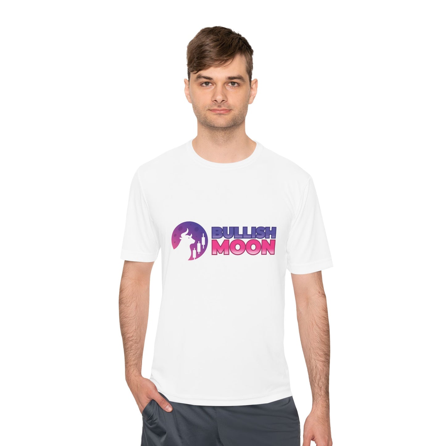 Bullish Moon Unisex Moisture Wicking Tee
