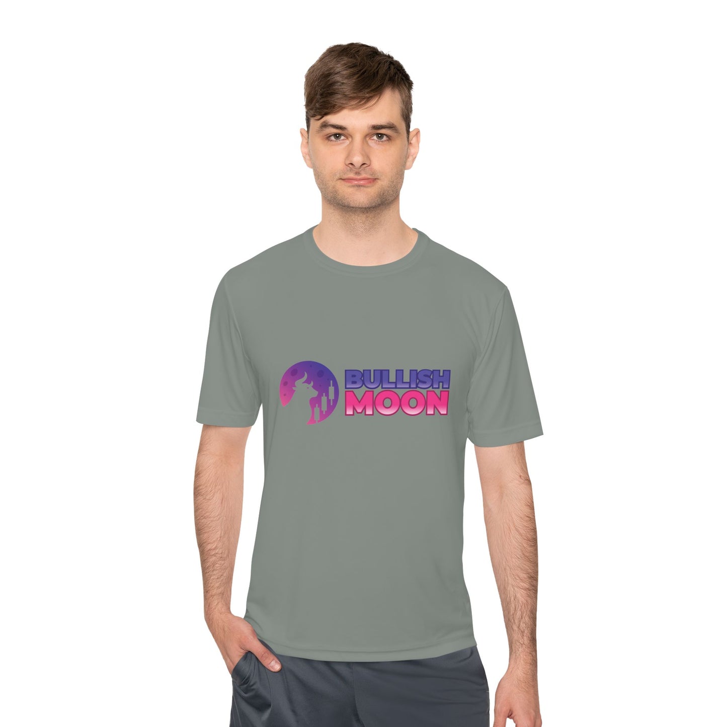 Bullish Moon Unisex Moisture Wicking Tee