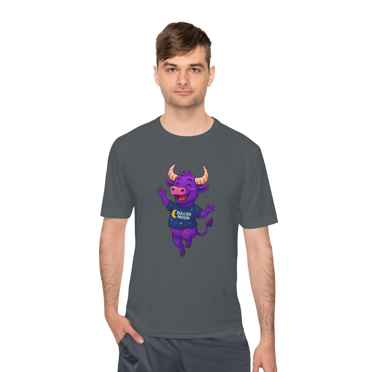 Adult Felipe The Bull Wicking Tee Shirt