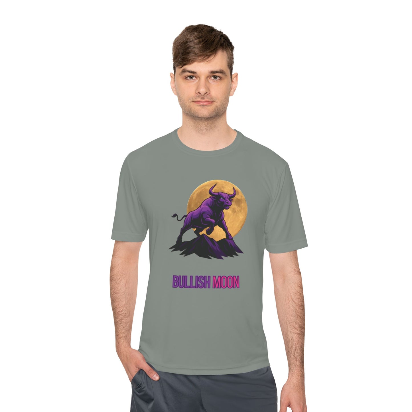 Bullish Moon Unisex Moisture Wicking Tee