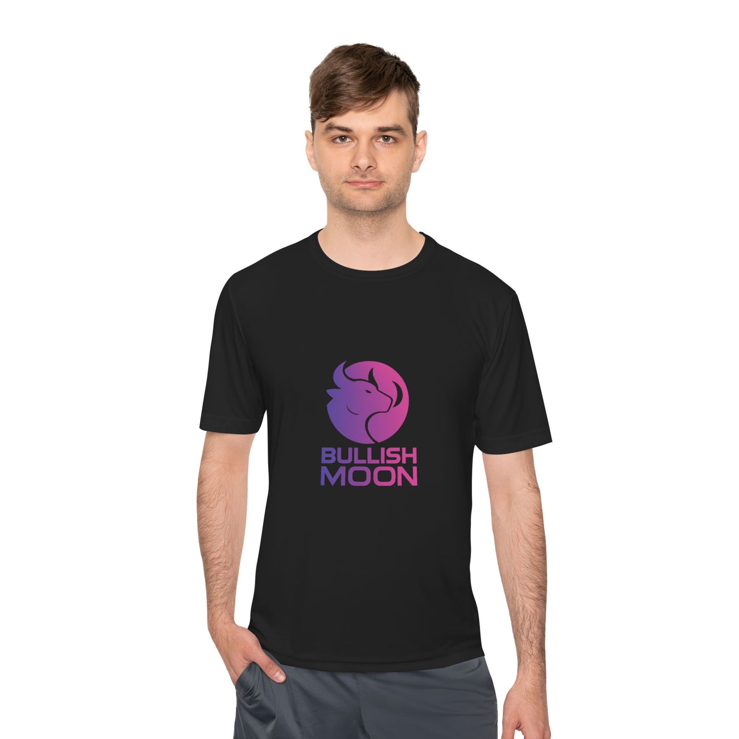 Bullish Moon Unisex Moisture Wicking Tee