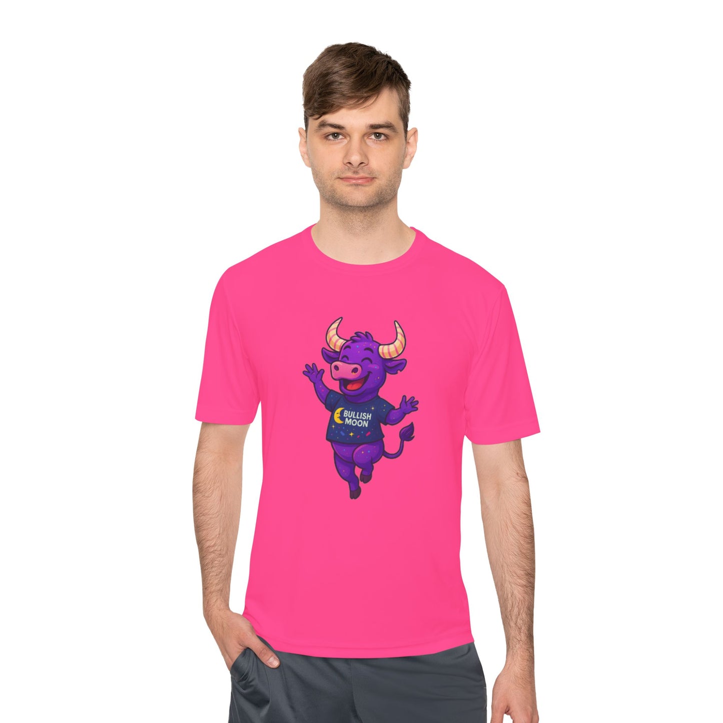 Adult Felipe The Bull Wicking Tee Shirt
