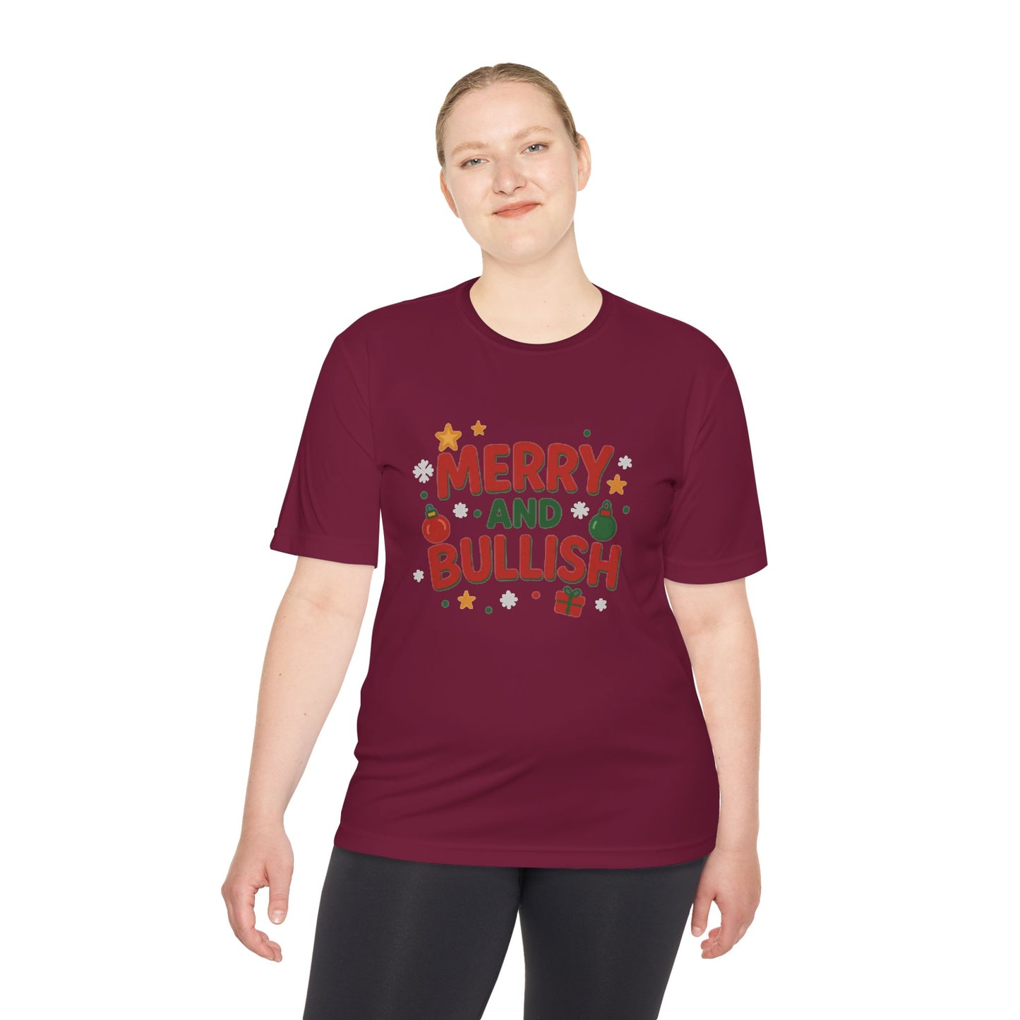 Merry and Bullish Christmas Tee