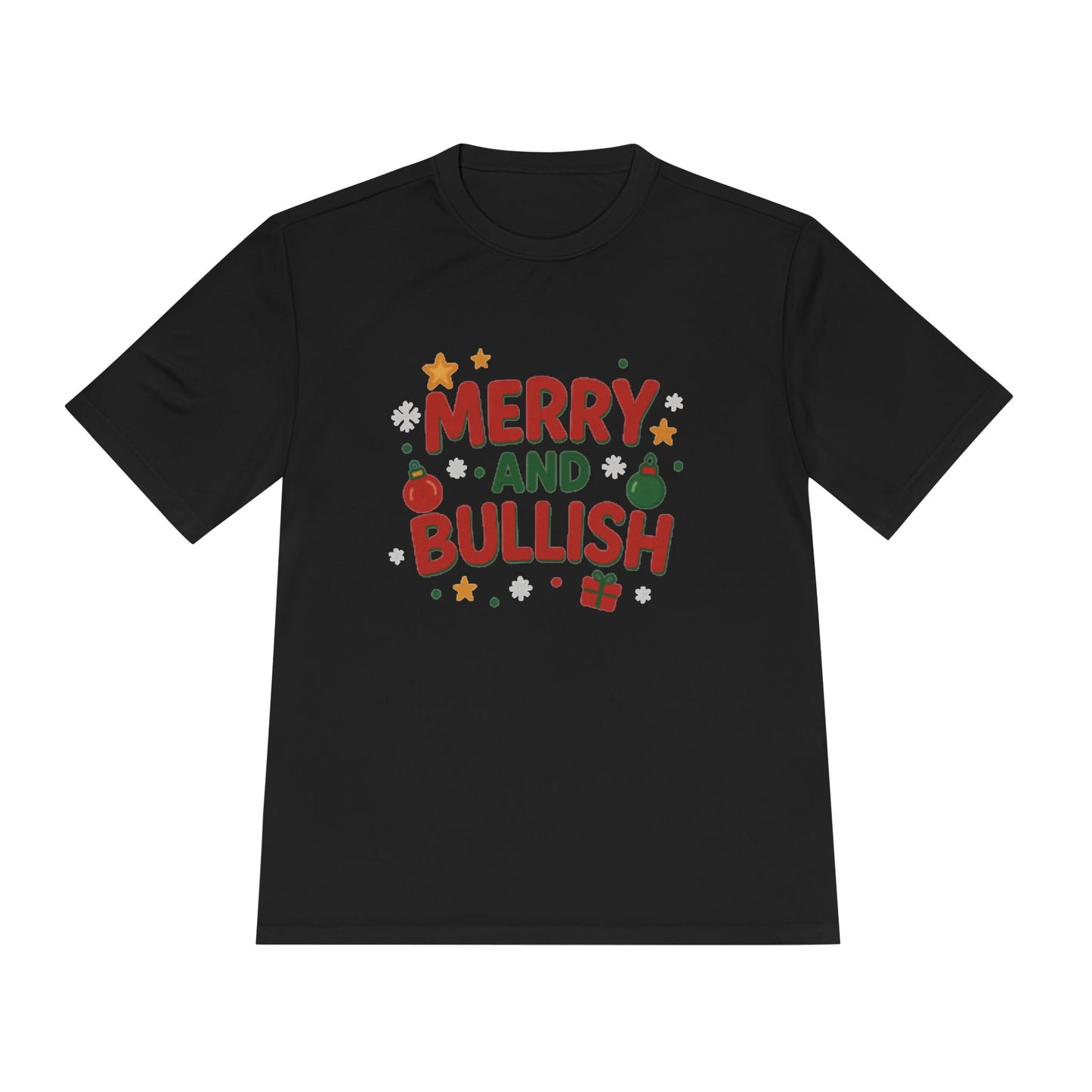 Merry and Bullish Christmas Tee