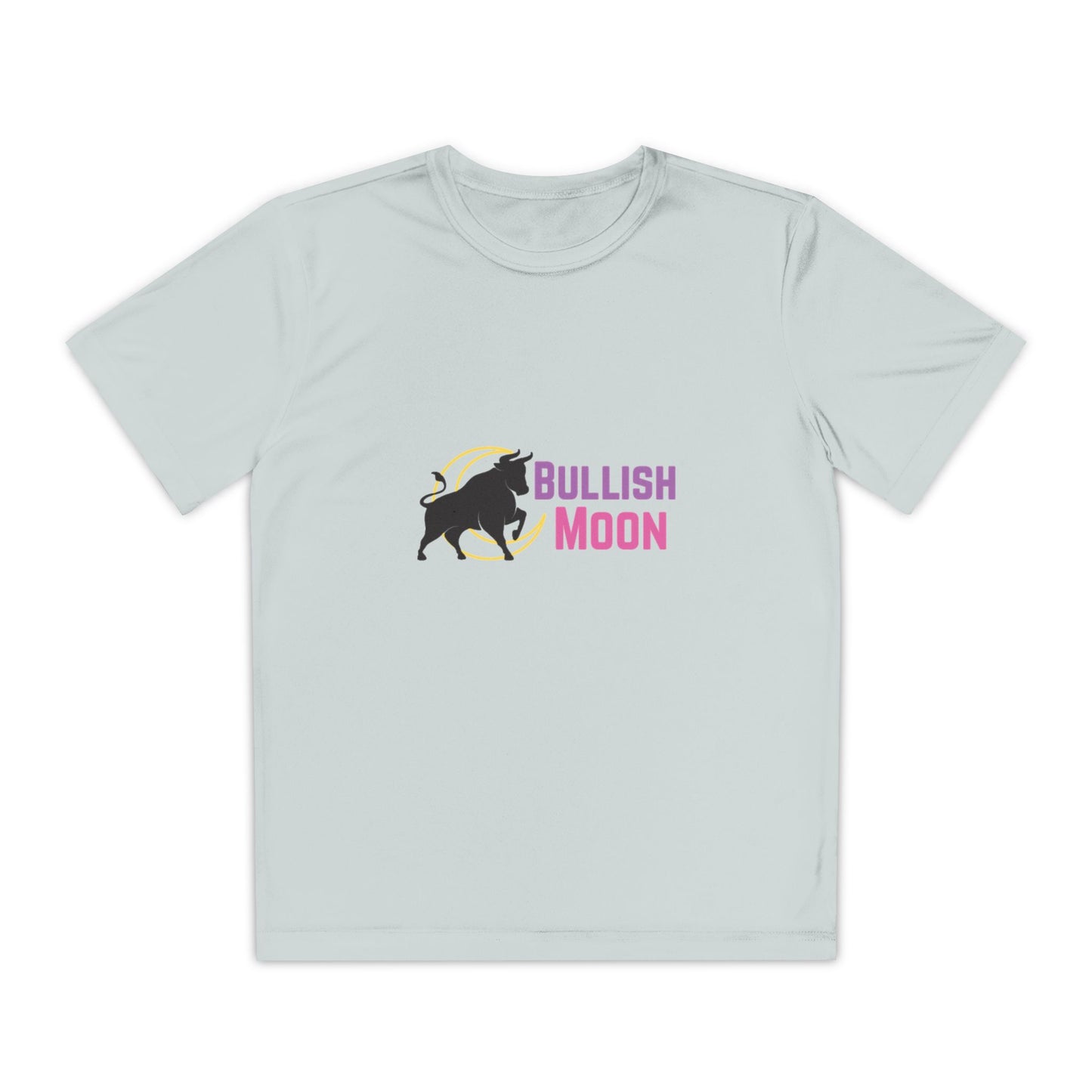 Youth T-Shirt — Bullish Moon Wicking Tee for kids