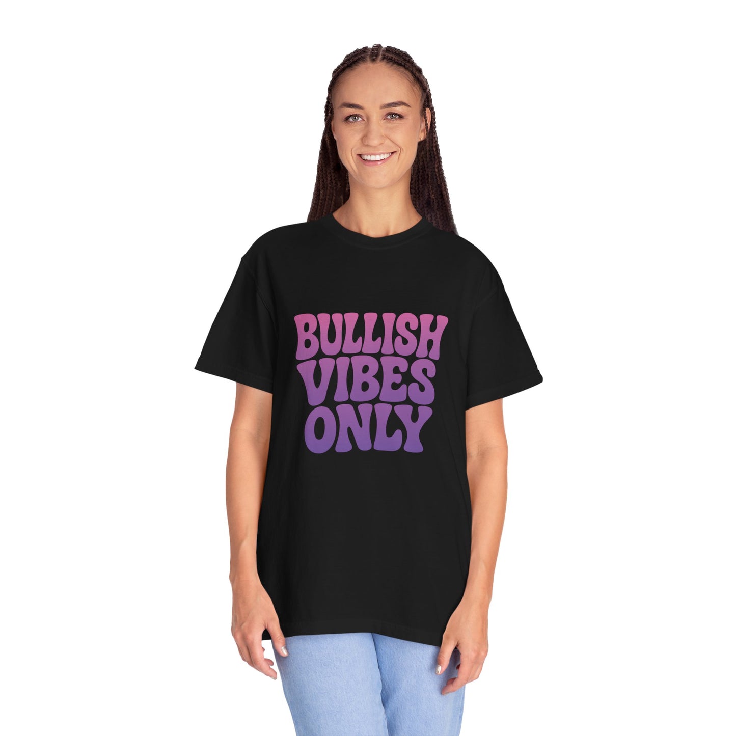 Bullish Moon Bullish Vibes Only Unisex T-Shirt