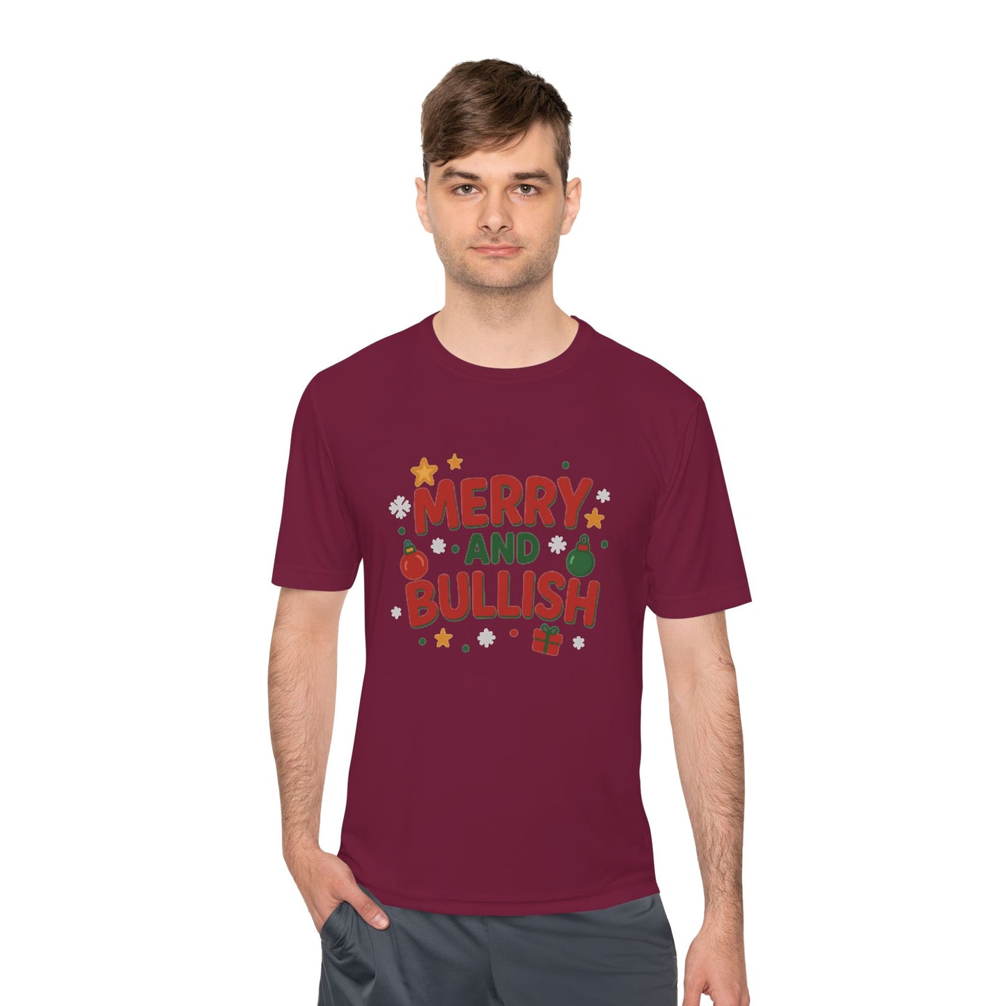 Merry and Bullish Christmas Tee