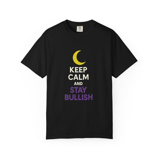 Bullish Moon Unisex Keep Calm T-Shirt