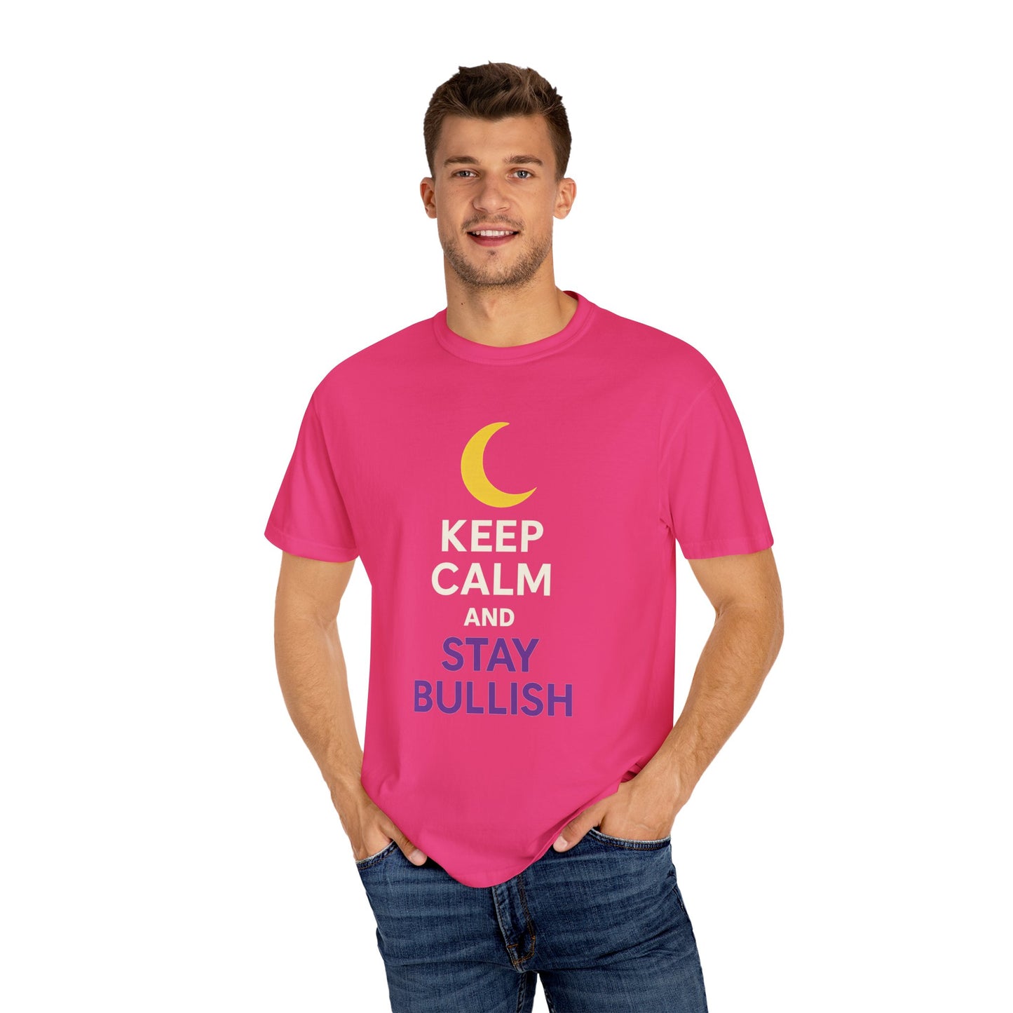 Bullish Moon Unisex Keep Calm T-Shirt