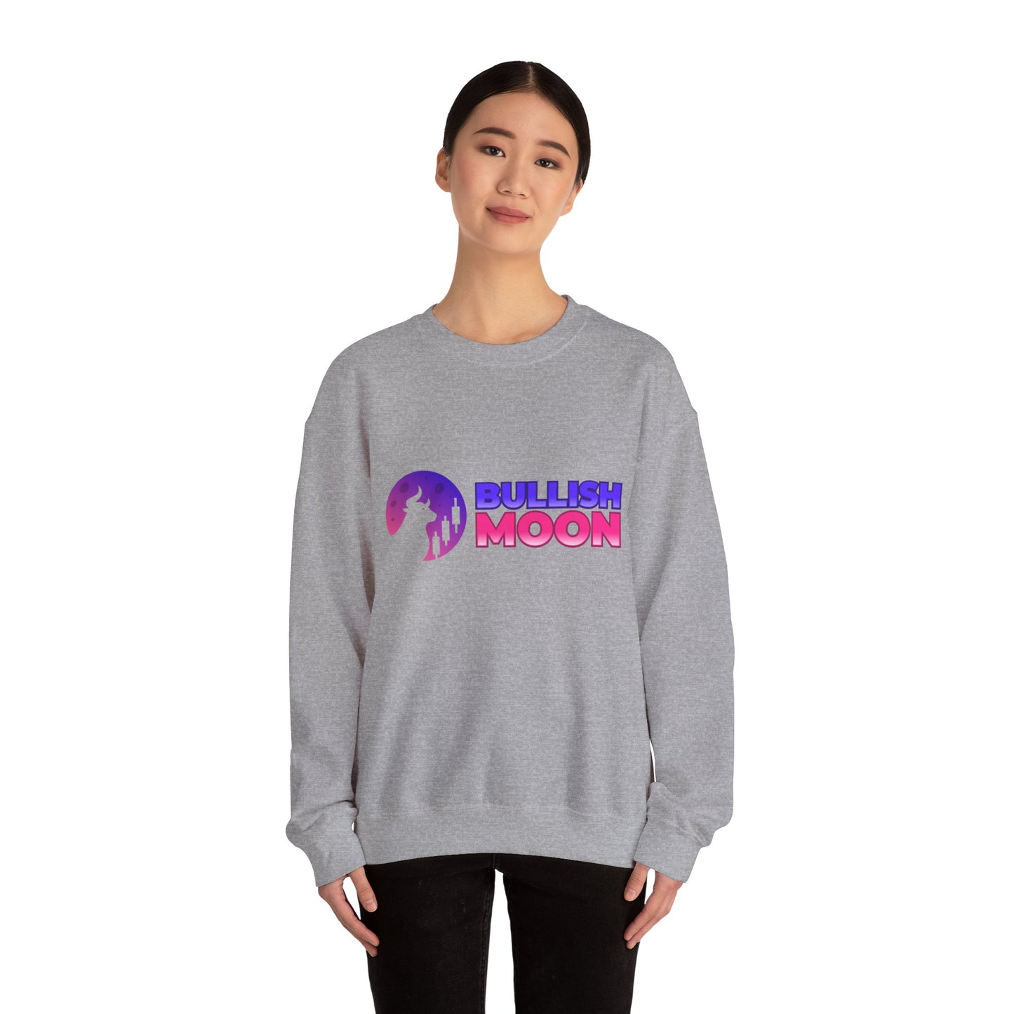 Bullish Moon Unisex Heavy Blend™ Crewneck Sweatshirt