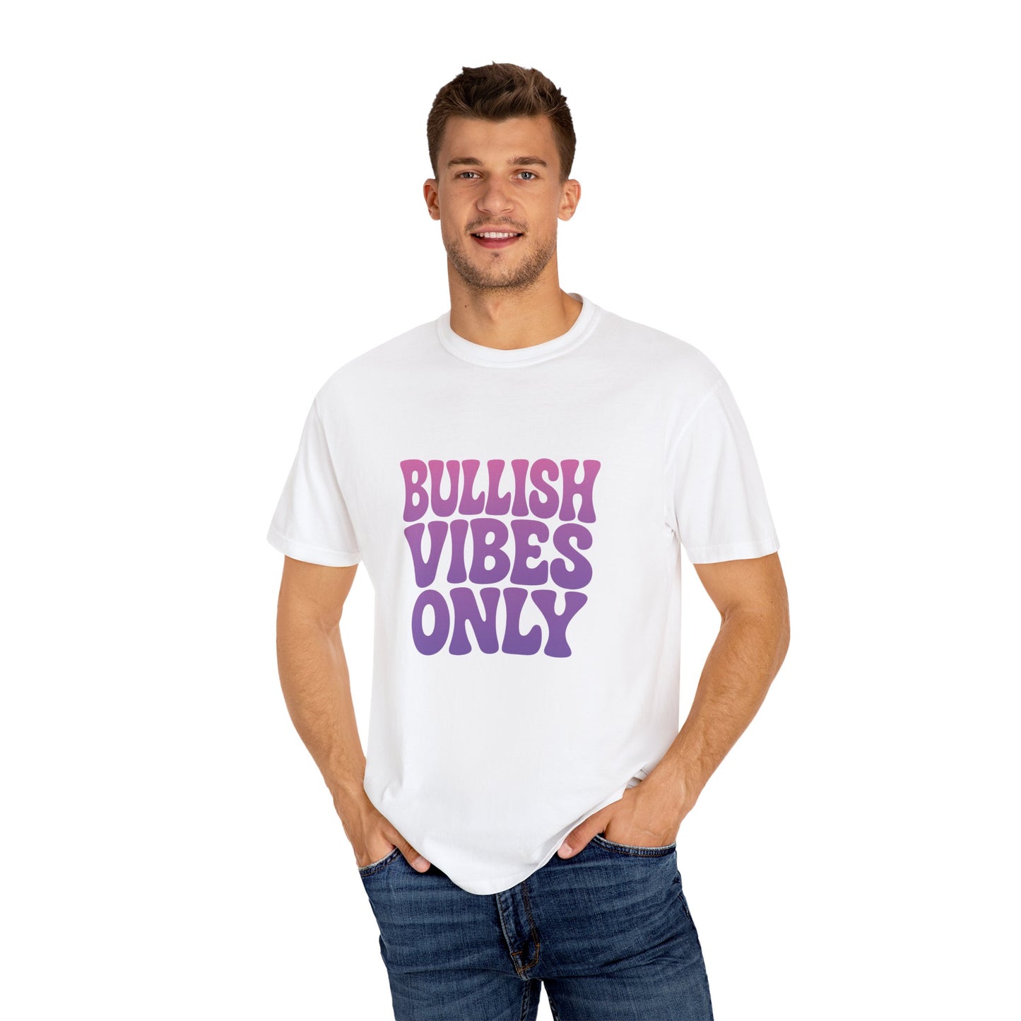 Bullish Moon Bullish Vibes Only Unisex T-Shirt