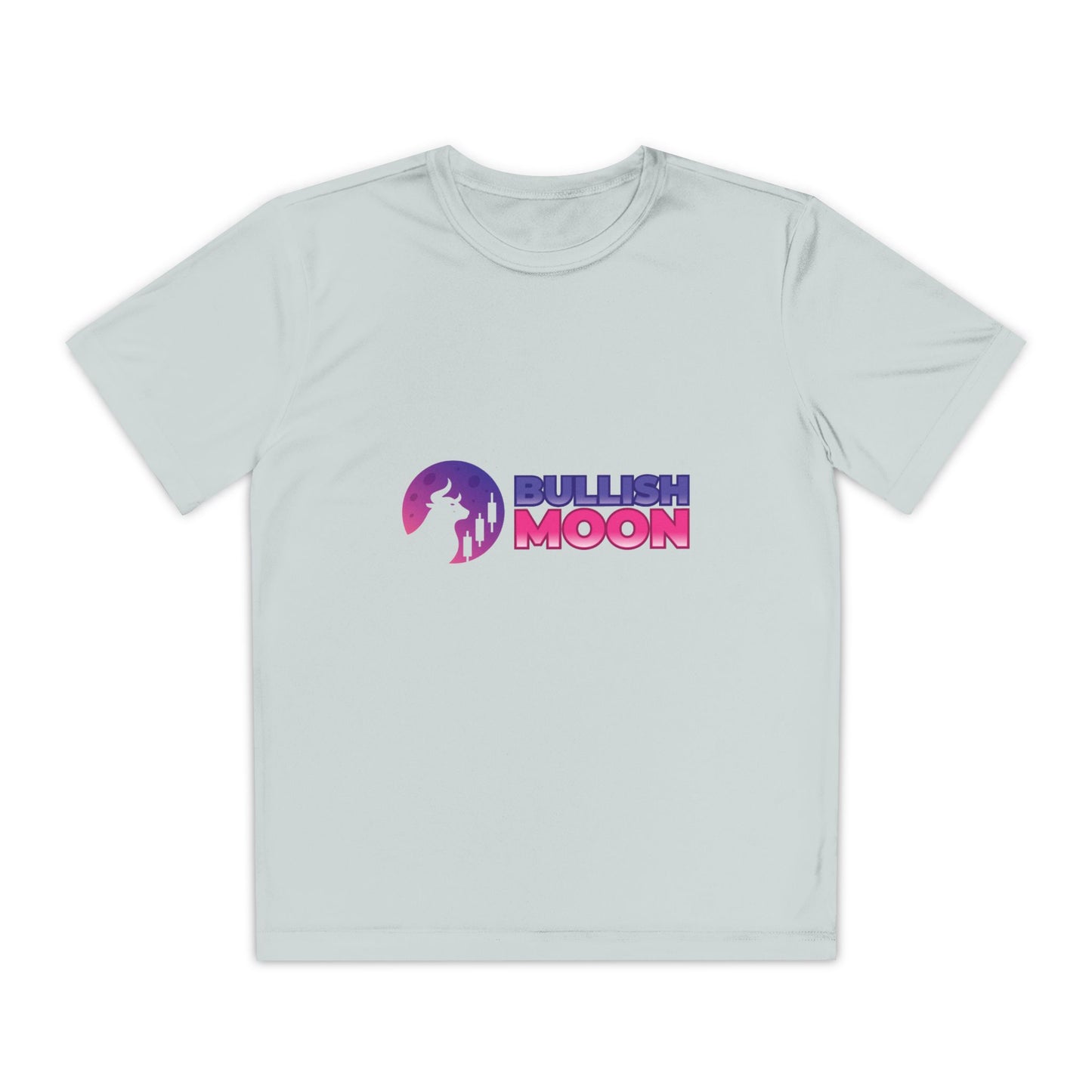 Youth T-Shirt — Bullish Moon Wicking Tee for kids