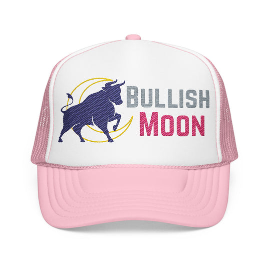 Bullish Moon Foam Trucker Hat (Embroidery)