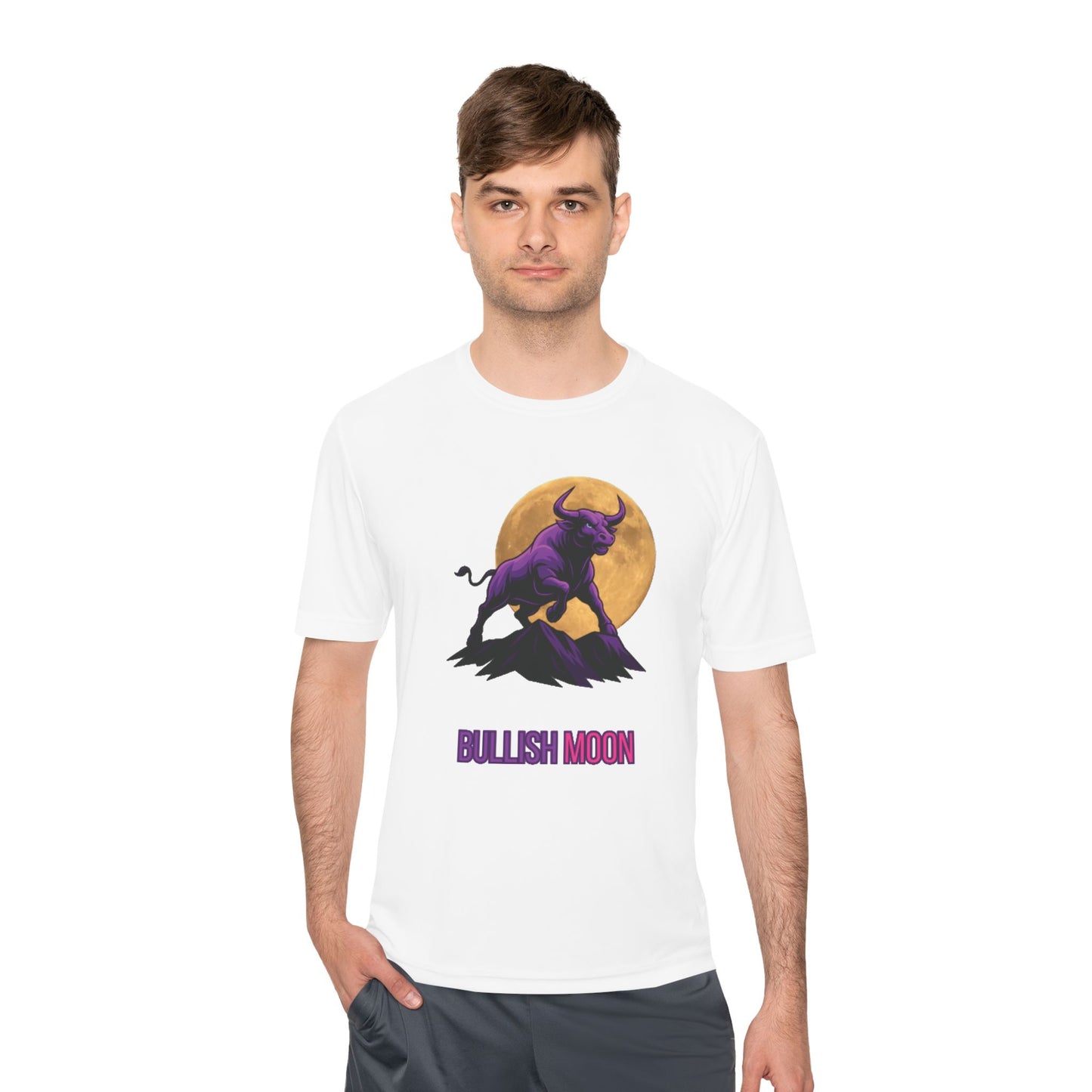 Bullish Moon Unisex Moisture Wicking Tee