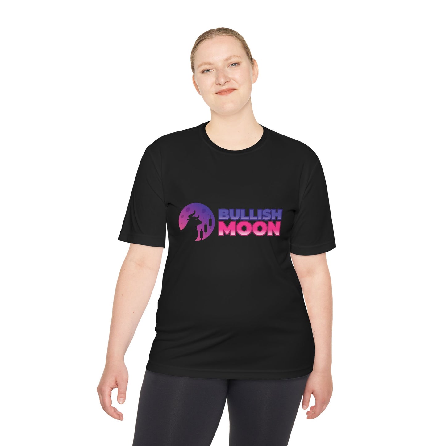 Bullish Moon Unisex Moisture Wicking Tee